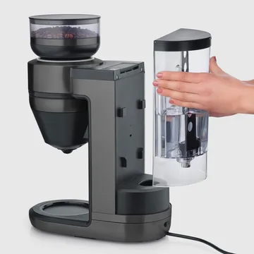 FILKA 2.0 KA 4854 Vollautomat Kaffeemaschine - Dark Inox, Thermosflasche - Severin