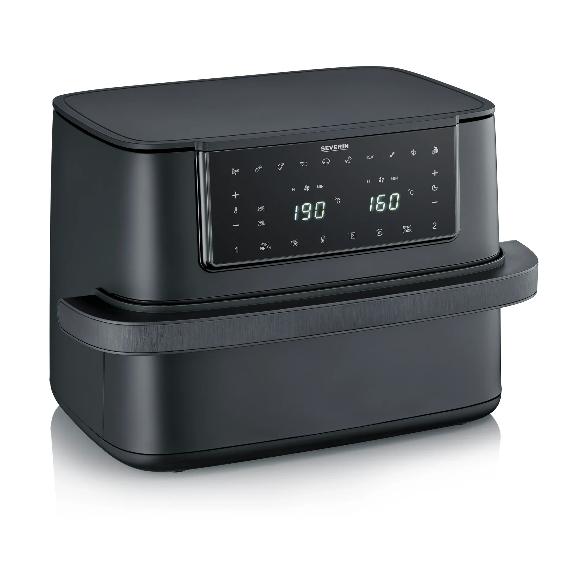Severin Air-Fryer Flex FR 2490 9 Liter, Black Severin