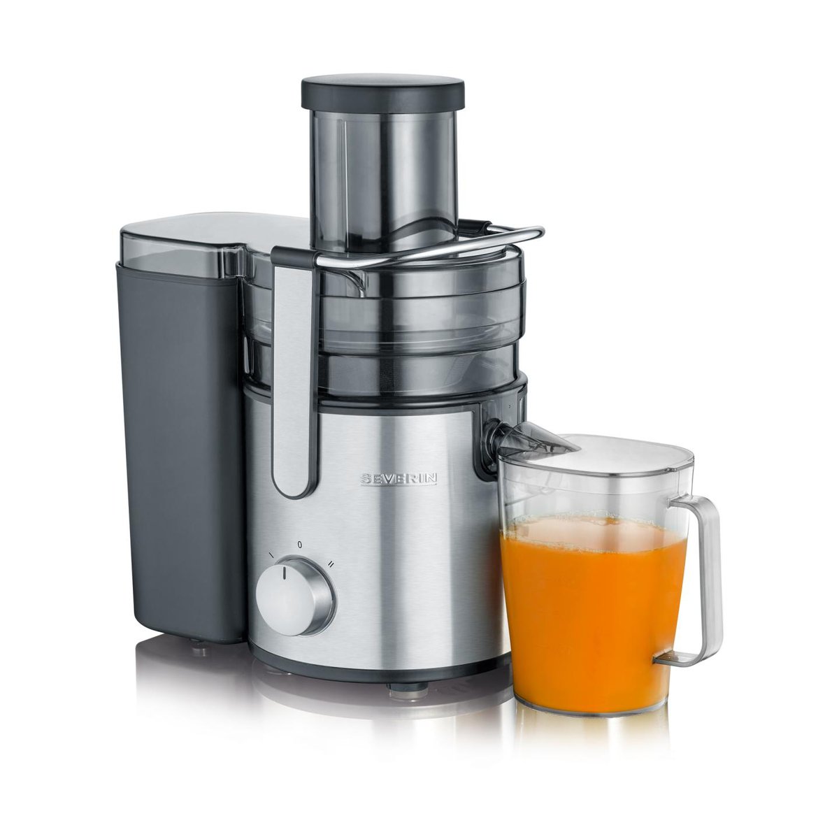 Severin Severin ES 3570 Premium Entsafter XXL 1,1 L Edelstahl