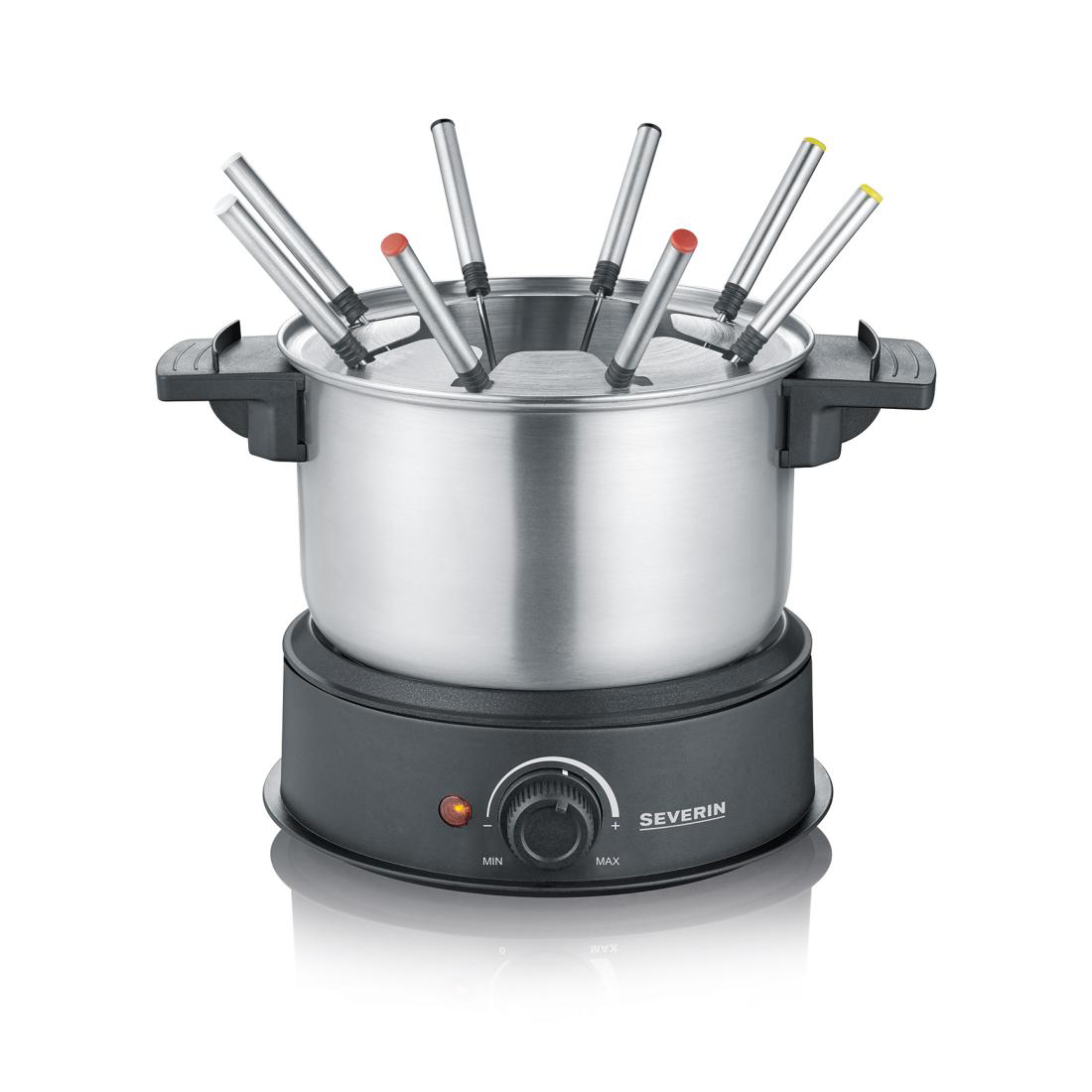 Severin Severin FO 2470 Fondue 8 Gabeln Edelstahl