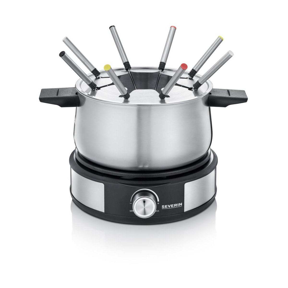 Severin Severin FO 2471 Kombi Fondue/Crepes Edelstahl