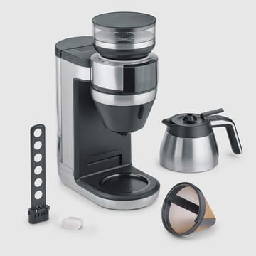 Severin KA 4851 FILKA vollautomatische Kaffeemaschine - Stahl gebürstet-schwarz - Severin