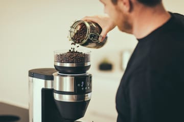 Severin KA 4851 FILKA vollautomatische Kaffeemaschine - Stahl gebürstet-schwarz - Severin
