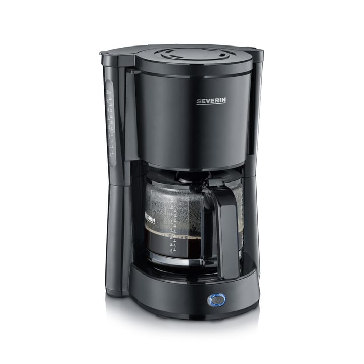 Severin KA 9554 Type Kaffeemaschine 10 Tassen, Matt schwarz Severin