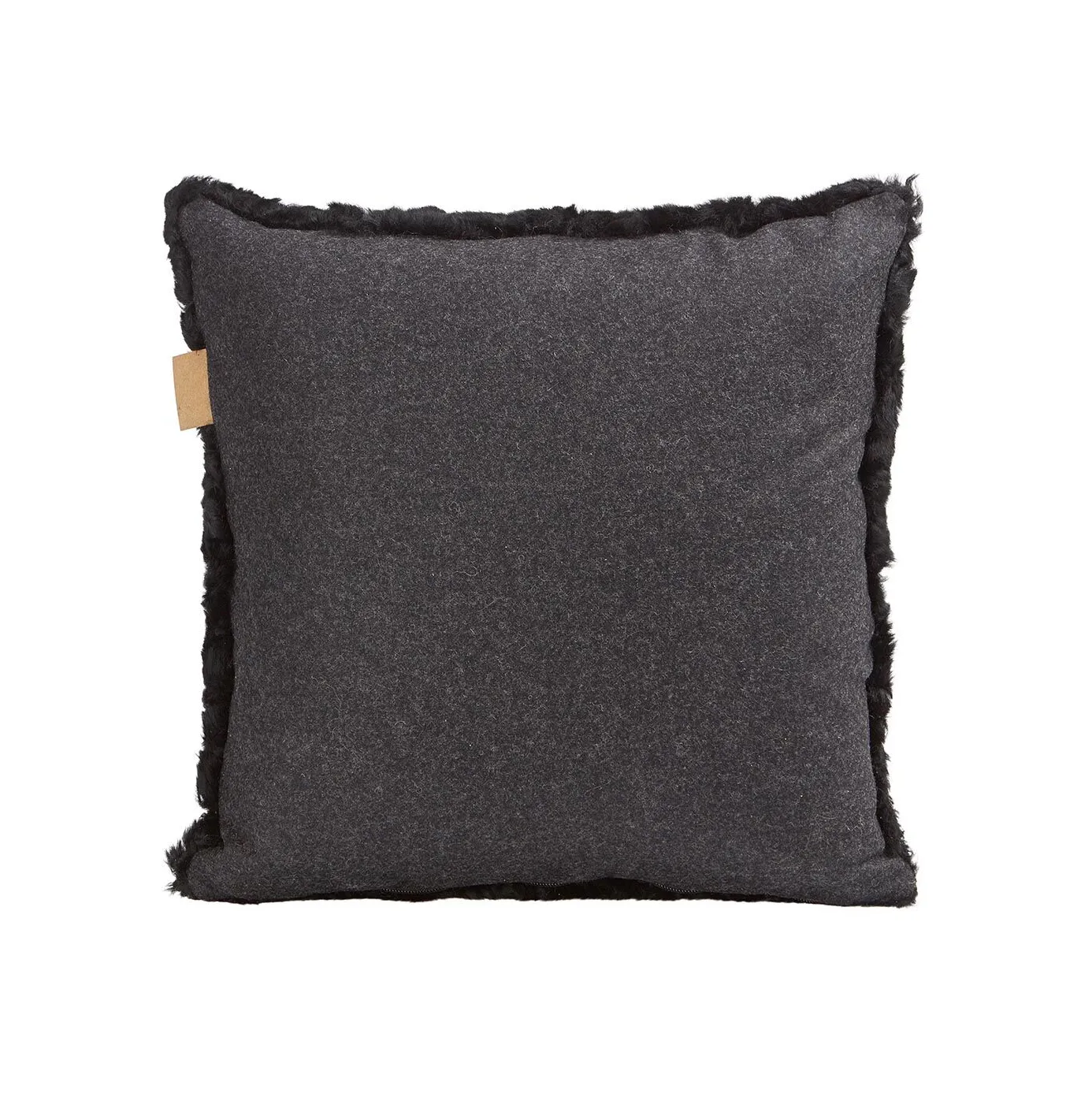 Shepherd Lina Schaffell-Kissen 40 x 40 cm, Schwarz Shepherd of Sweden