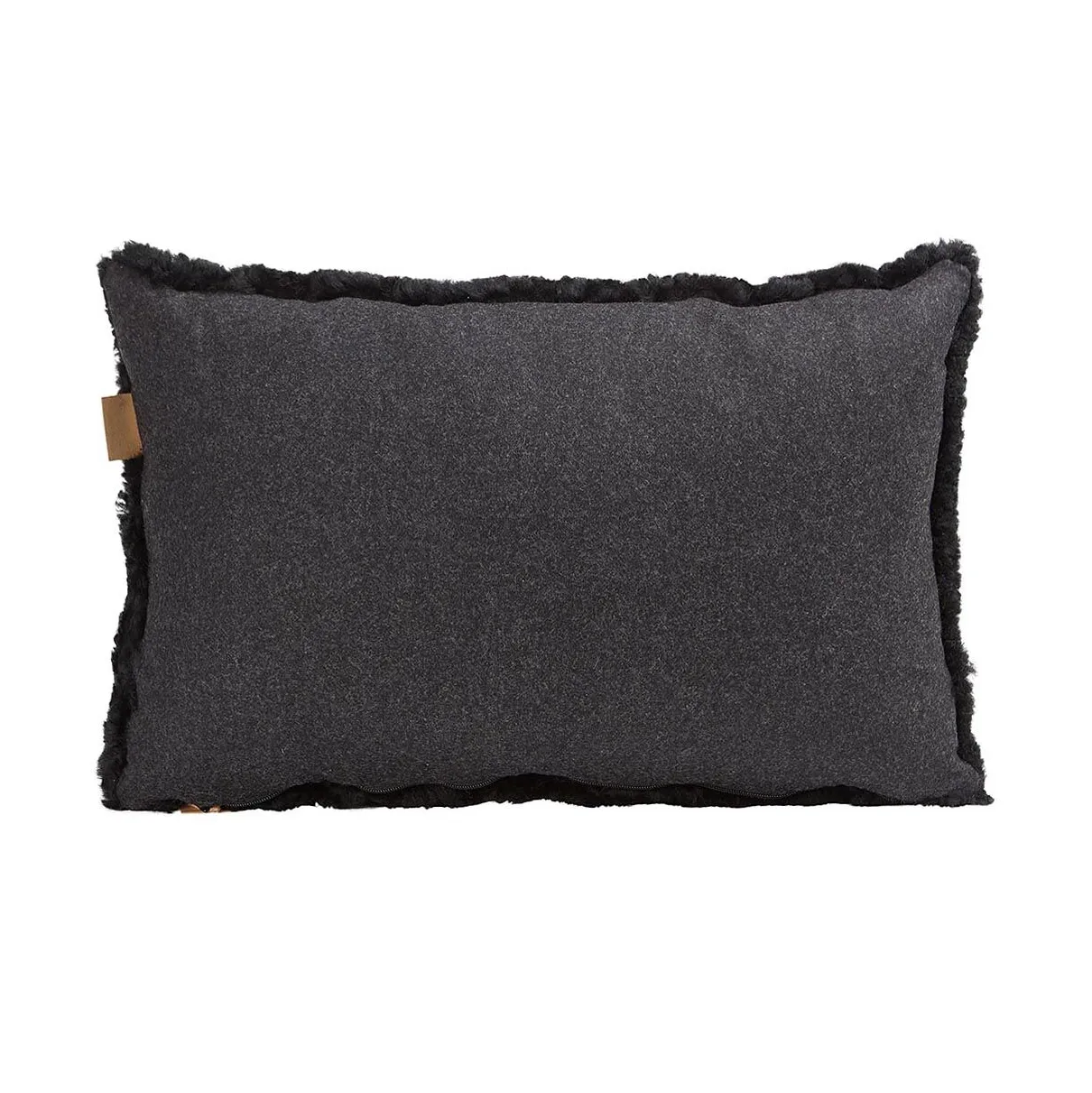 Shepherd Lina Schaffell-Kissen 60 x 40 cm, Schwarz Shepherd of Sweden