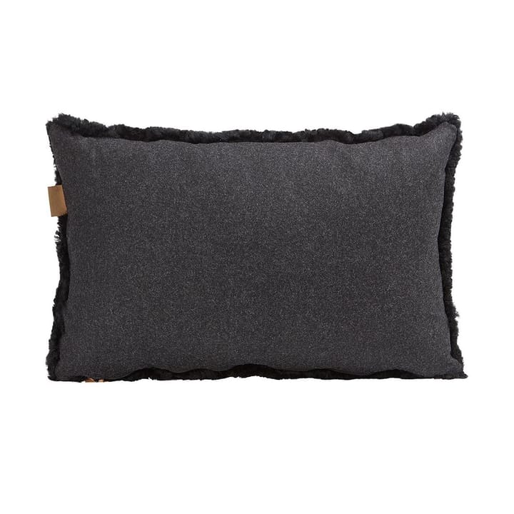 Shepherd Lina Schalfsfell-Kissen 60 x 40cm, Schwarz Shepherd of Sweden
