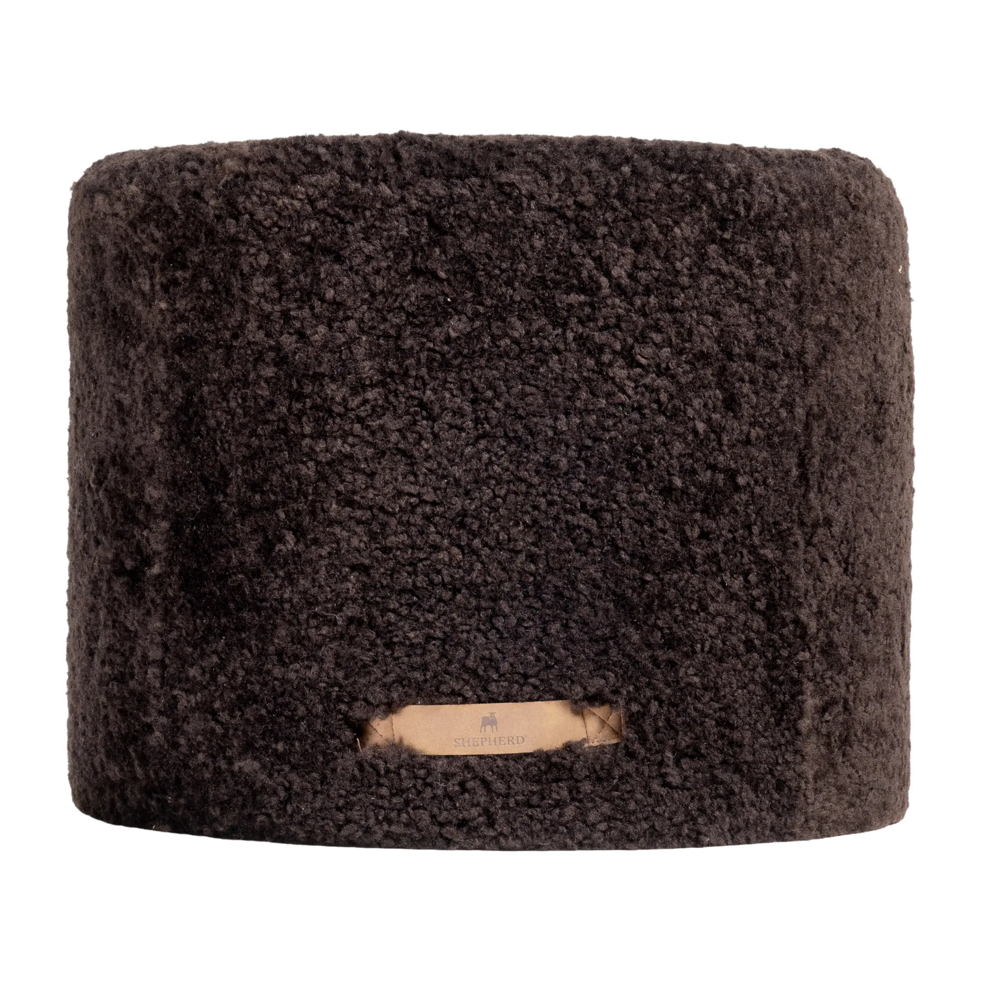 Shepherd Pouf Frida 50 x 40cm, Dunkelbraun Shepherd of Sweden