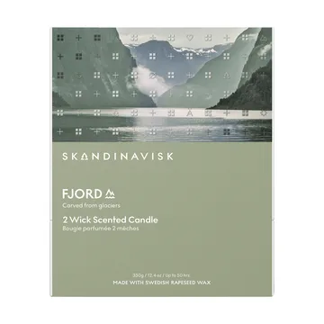 Fjord Duftkerze - 350 g, 2 Dochte - Skandinavisk