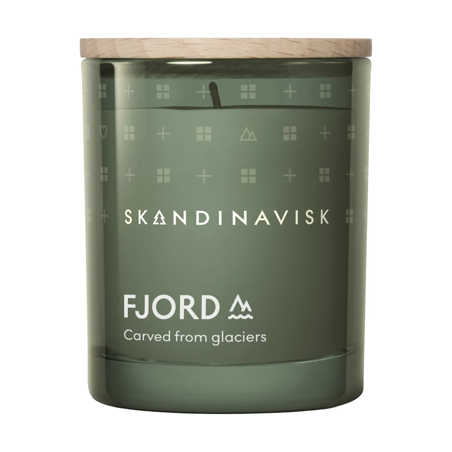Fjord Duftkerze mit Deckel, 65 g Skandinavisk
