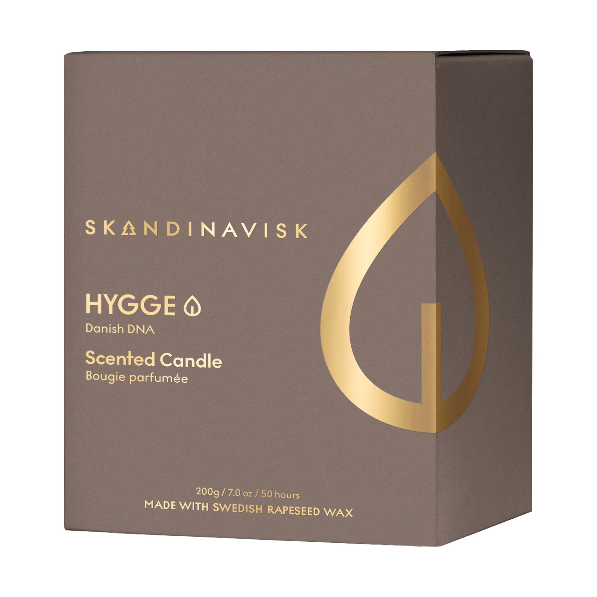 Hygge Gold Symbol Duftkerze, 200 g Skandinavisk