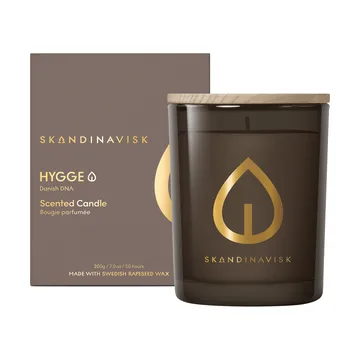 Hygge Gold Symbol Duftkerze - 200 g - Skandinavisk