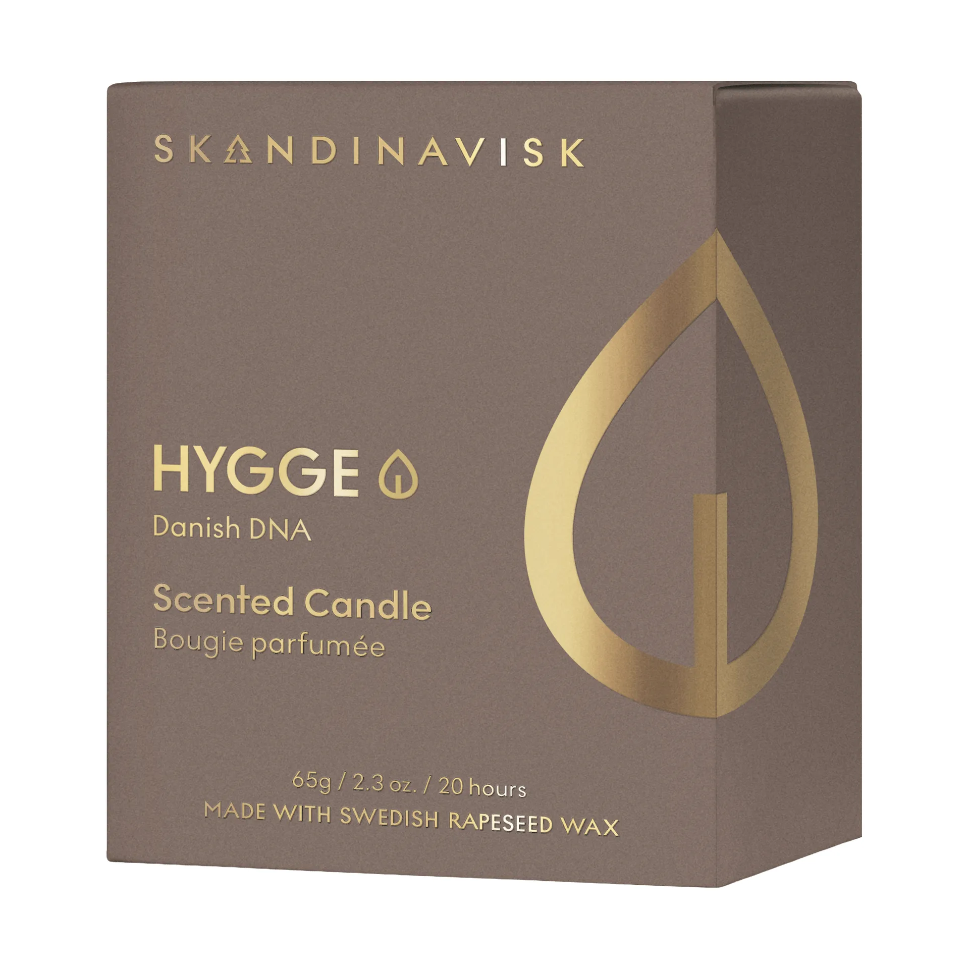 Hygge Gold Symbol Duftkerze, 65 g Skandinavisk