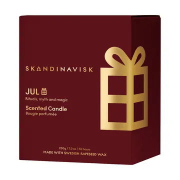 Jul Gold Symbol Duftkerze - 200 g - Skandinavisk