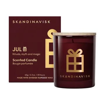 Jul Gold Symbol Duftkerze - 65 g - Skandinavisk