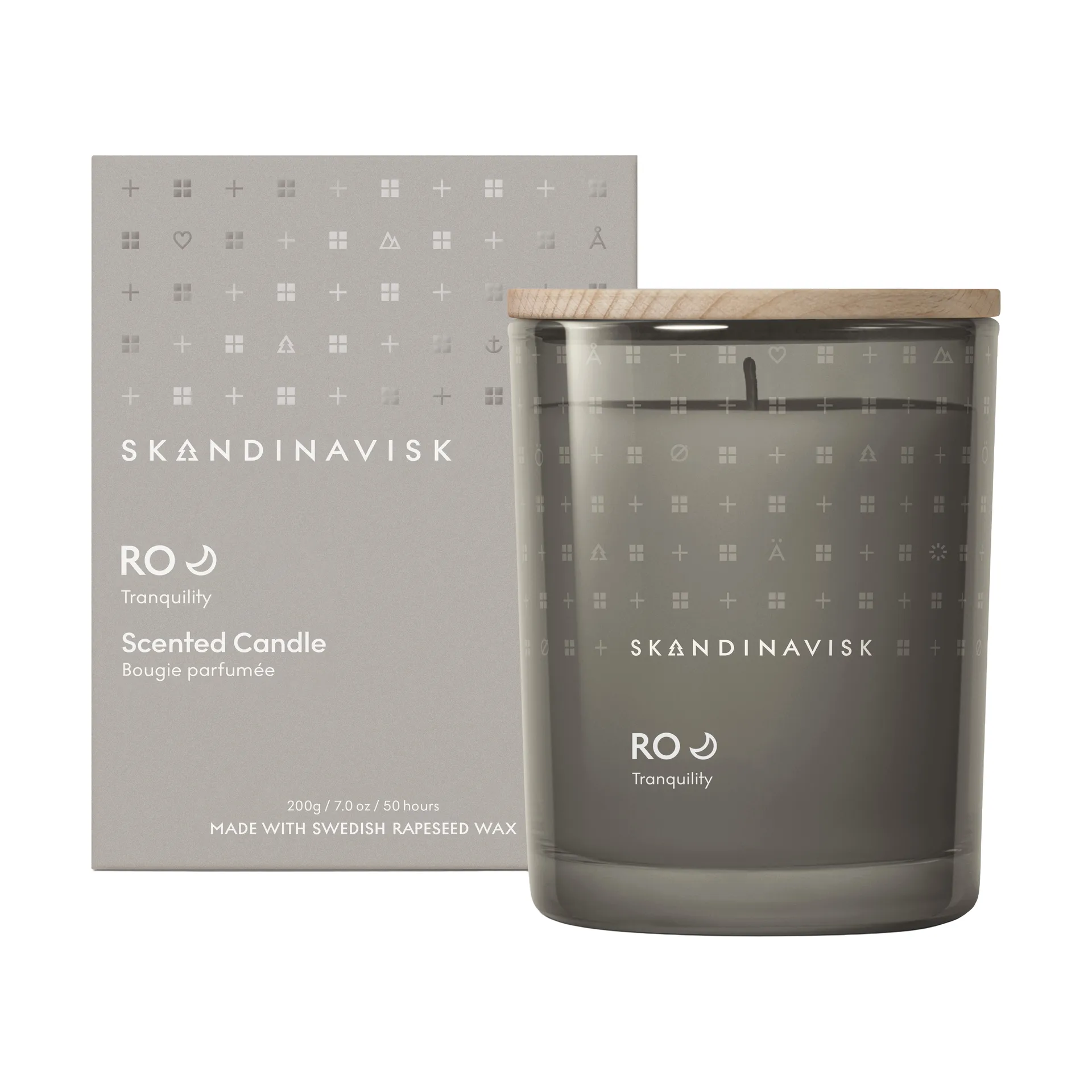 Ro Duftkerze mit Deckel, 200 g Skandinavisk