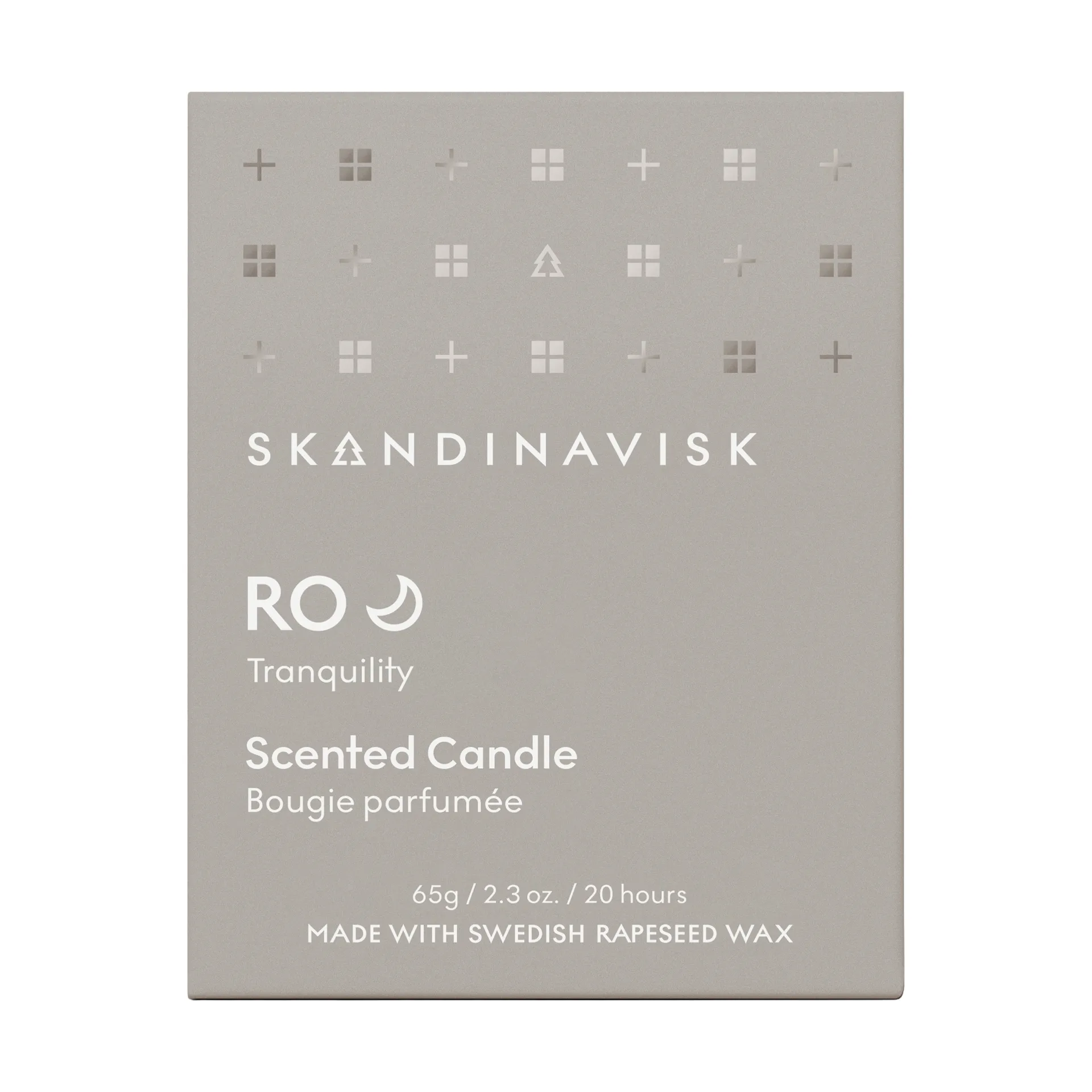 Ro Duftkerze mit Deckel, 65 g Skandinavisk