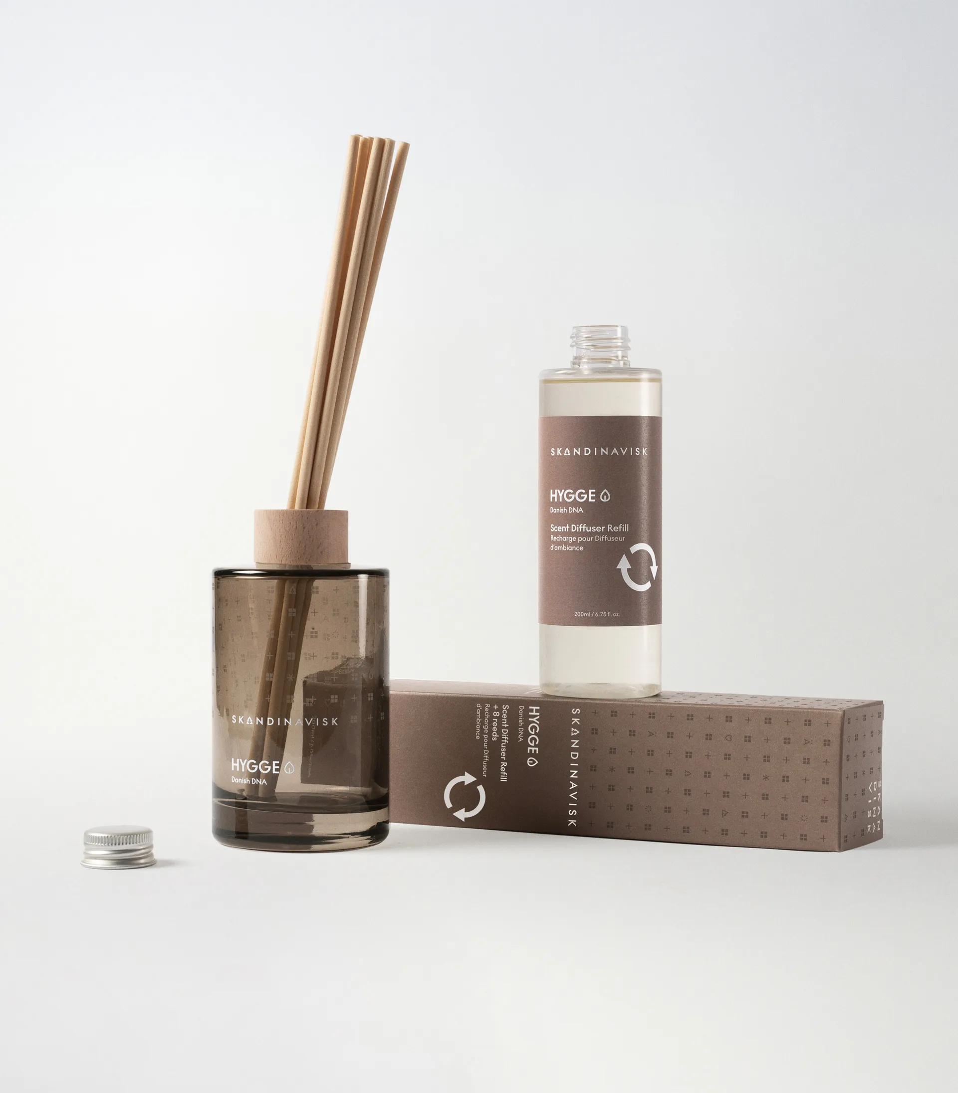 Skandinavisk refill für Duftstäbchen 200 ml, Hygge Skandinavisk