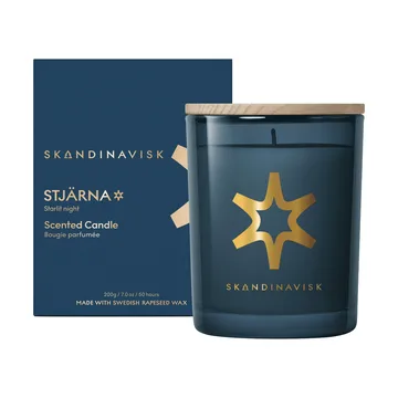Stjärna Gold Symbol Duftkerze - 200 g - Skandinavisk