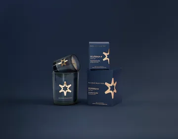Stjärna Gold Symbol Duftkerze - 200 g - Skandinavisk