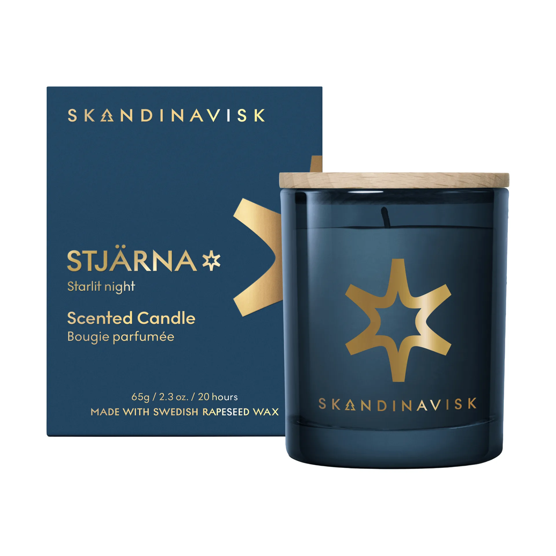 Stjärna Gold Symbol Duftkerze, 65 g Skandinavisk