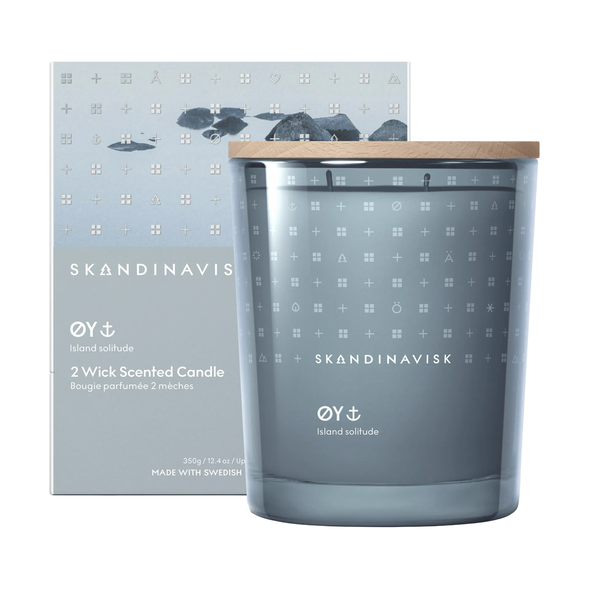 Øy Duftkerze, 350 g, 2 Dochte Skandinavisk