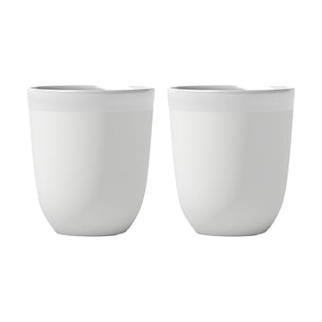 Skaugum Kapsel Tasse 2er-Pack - Weiß - Skaugum of Norway