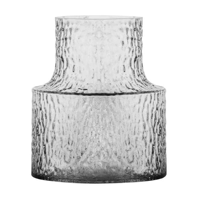 Kolonn Vase strukturiert - 20cm - Skrufs Glasbruk