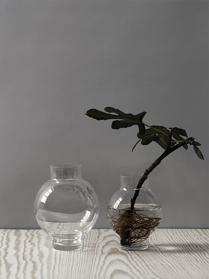 Tokyo Vase/Windlicht, 15cm Skrufs Glasbruk