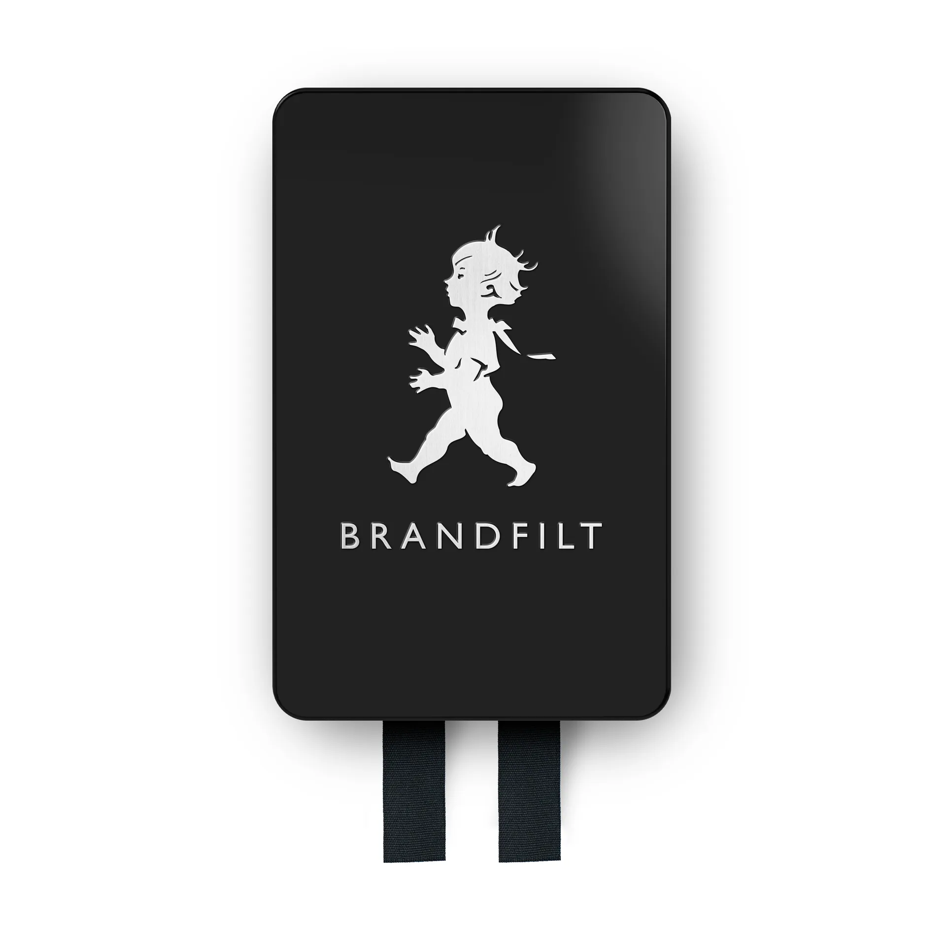 Solstickan Branddecke 120x120cm 2023, Schwarz-silber Solstickan Design