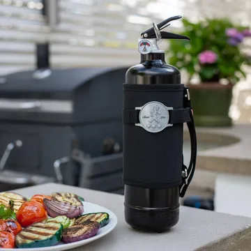 Solstickan Feuerlöscher 1 kg, Outdoor edition - Schwarz - Solstickan Design