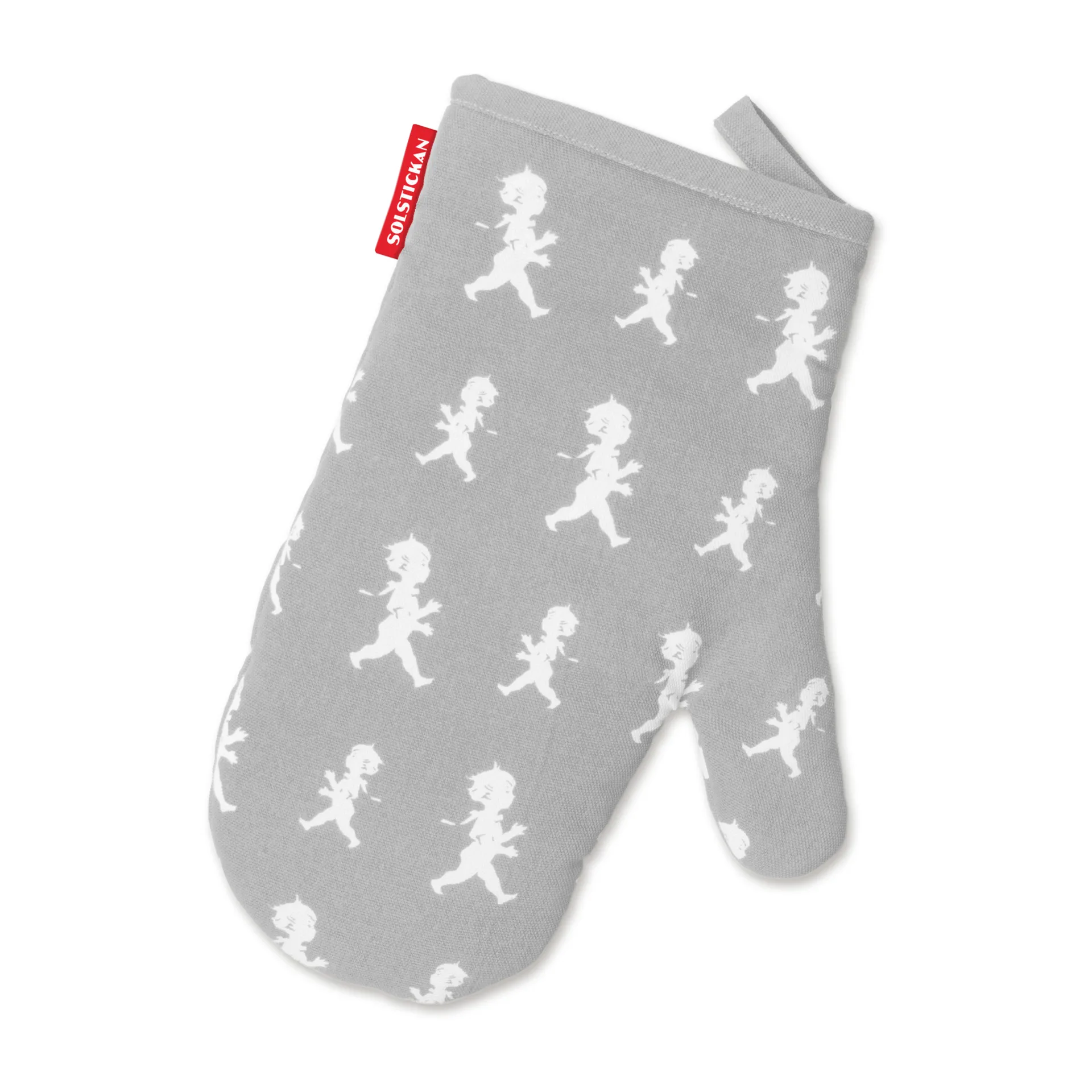 Solstickan Ofenhandschuh 22 x 30 cm, Grau Solstickan Design