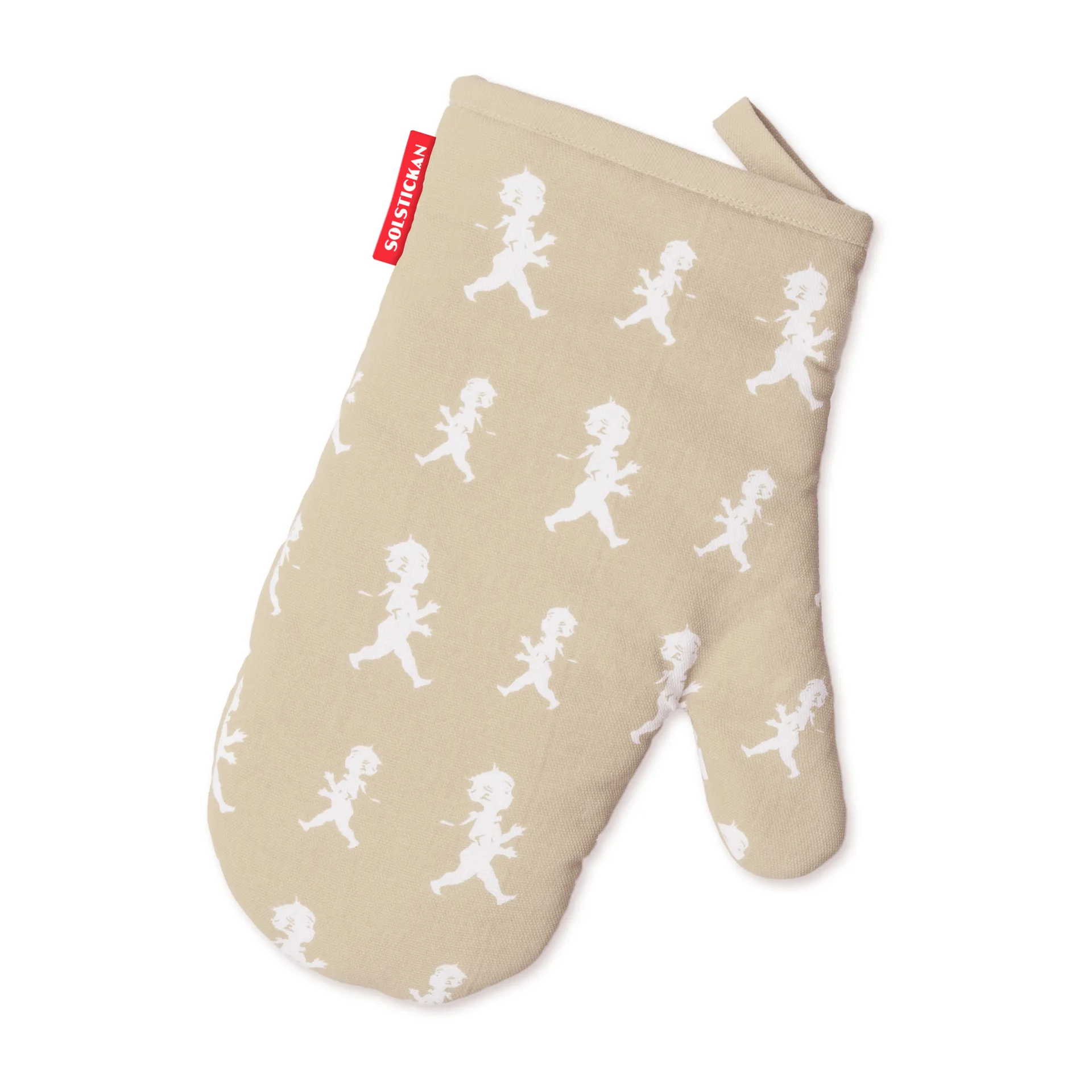 Solstickan Ofenhandschuh 22 x 30 cm, Sand Solstickan Design