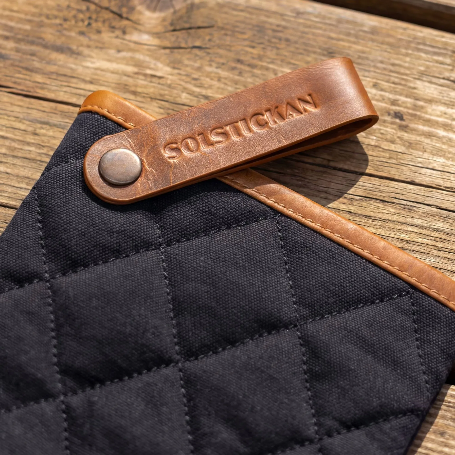 Solstickan Topflappen Canvas, Schwarz Solstickan Design