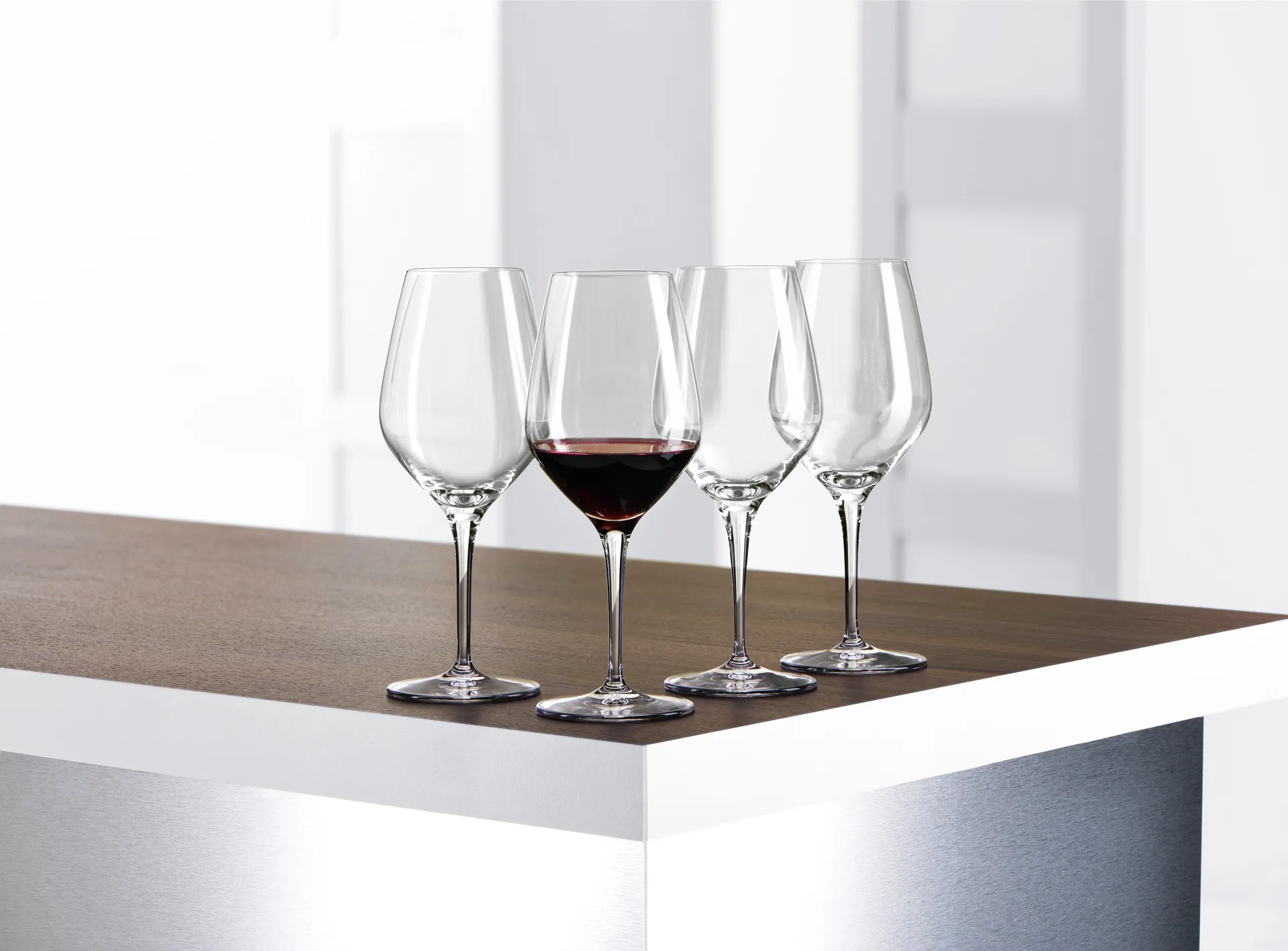 Authentis Rotweinglas 48cl, 4er Pack, Klar Spiegelau