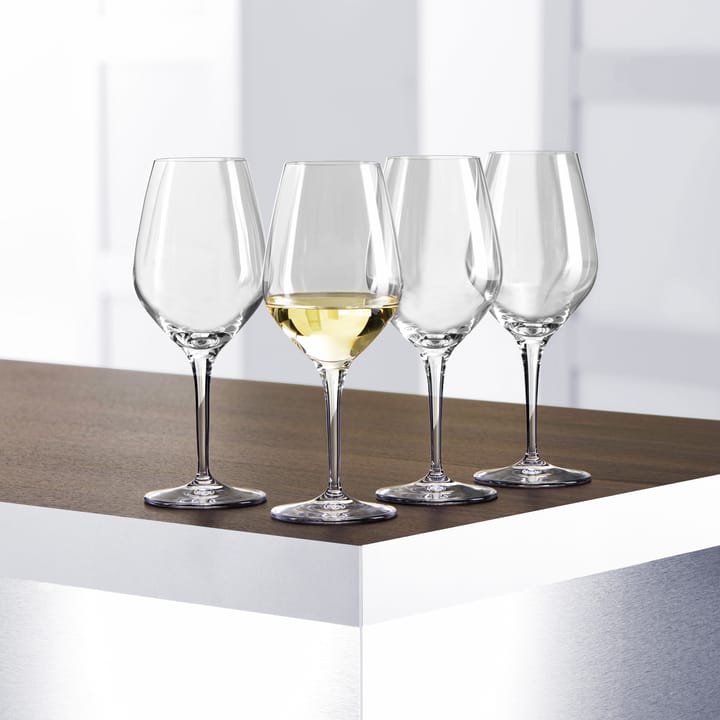 Authentis Weißweinglas 42cl, 4er Pack, Klar Spiegelau