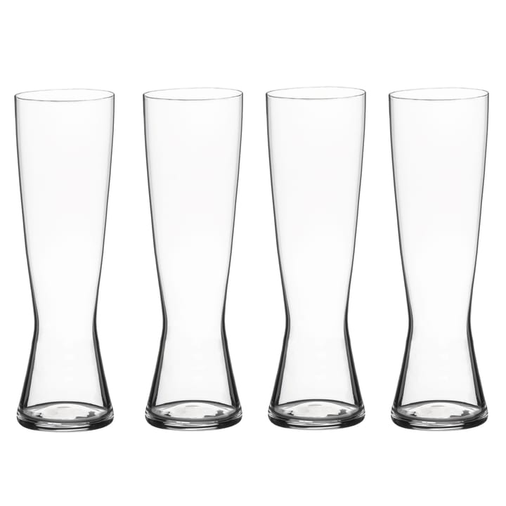 Beer Classics Tall Pilsners-Glas 43cl, 4er Pack - Klar - Spiegelau