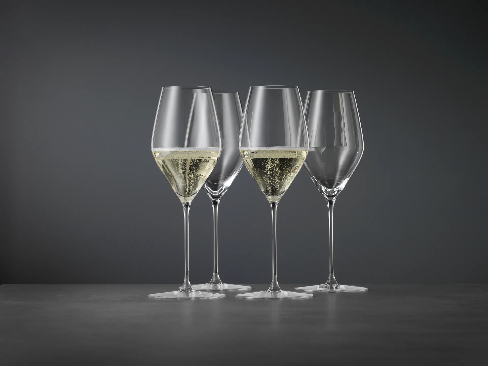 HI-LITE Champagnerglas 34 cl 2er-Pack, Klar Spiegelau