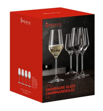 Style Champagnerglas 31cl 4er-Pack - Klar - Spiegelau