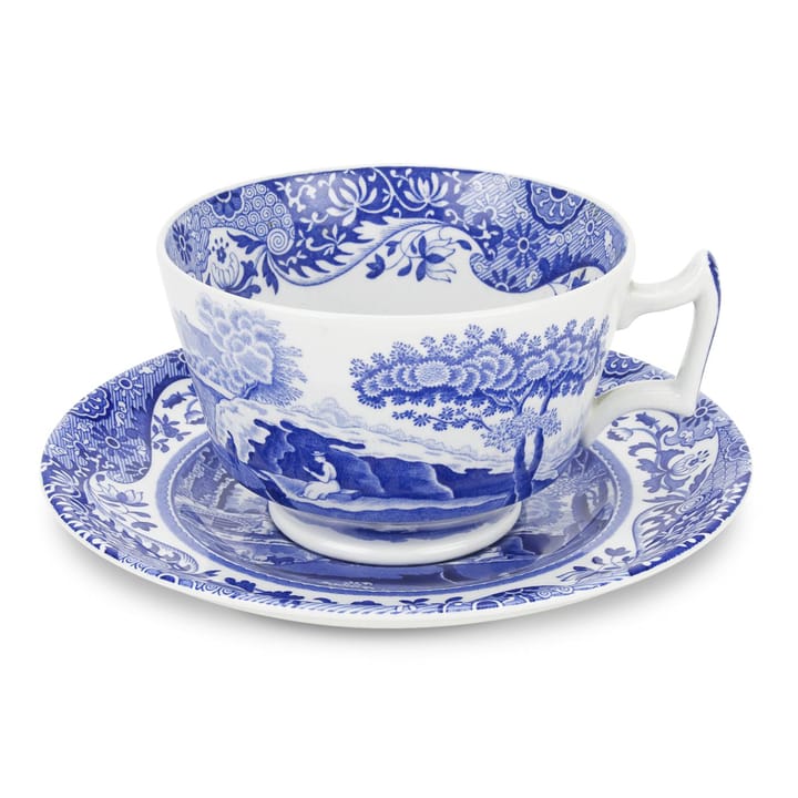 Blue Italian Frühstückstasse, 28cl Spode