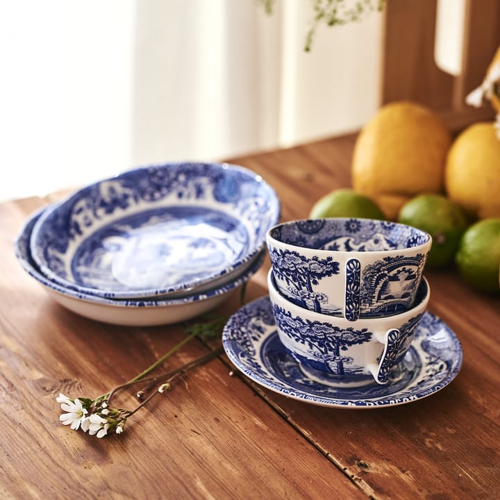 Blue Italian Frühstückstasse, 28cl Spode