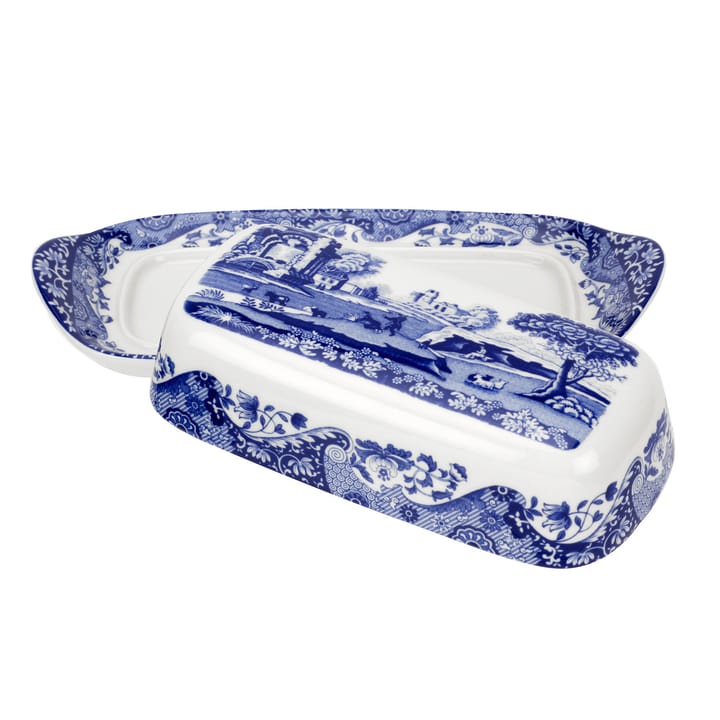 Blue Italian smörEsche, 20 x 10cm Spode