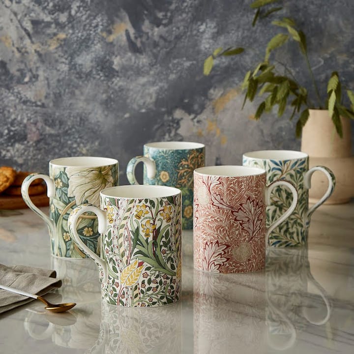 Daffodil Tasse 35cl, Bayleaf madder Spode