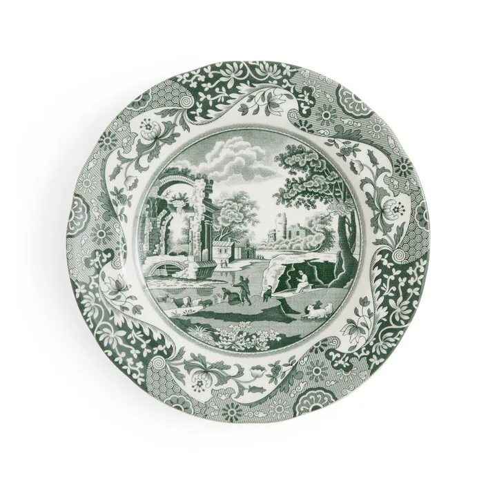 Heritage Green Italian Teller - Grün, Ø15 cm - Spode