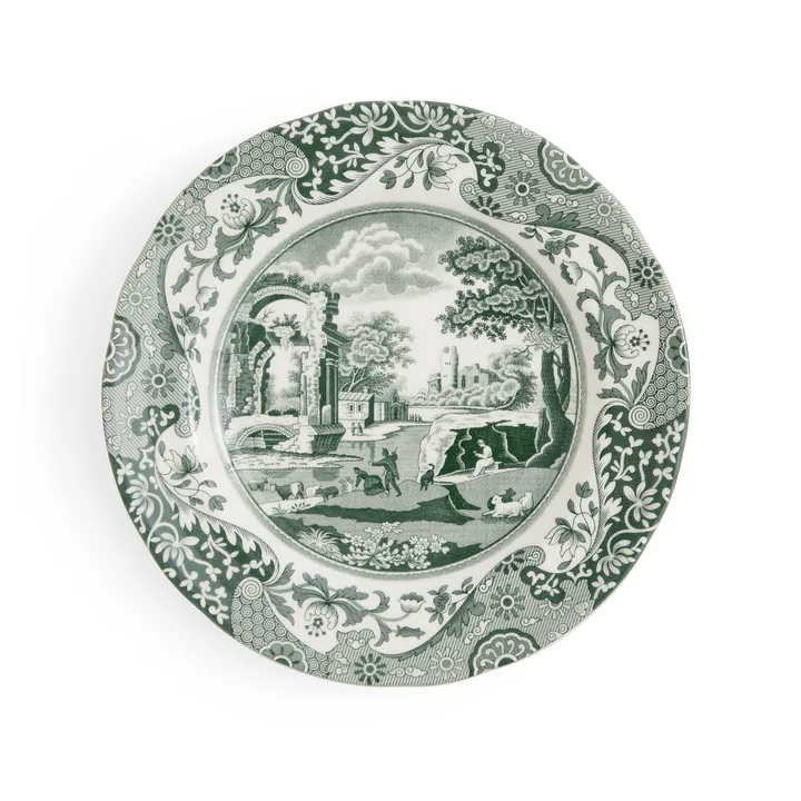 Heritage Green Italian Teller - Grün, Ø20 cm - Spode