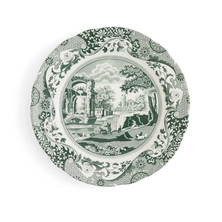 Heritage Green Italian Teller - Grün, Ø27 cm - Spode