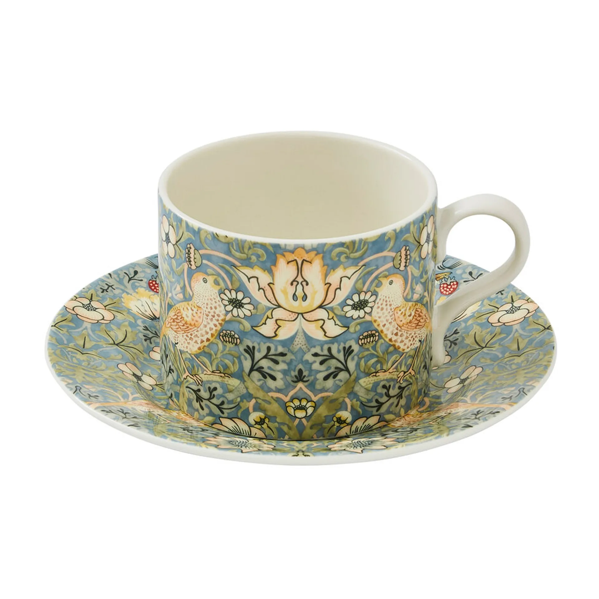 Strawberry Thief Teetasse 28cl, Multi Spode
