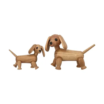 Chico Hunde Figur - Beige, 10,5x4,8x6,8 cm - Spring Copenhagen