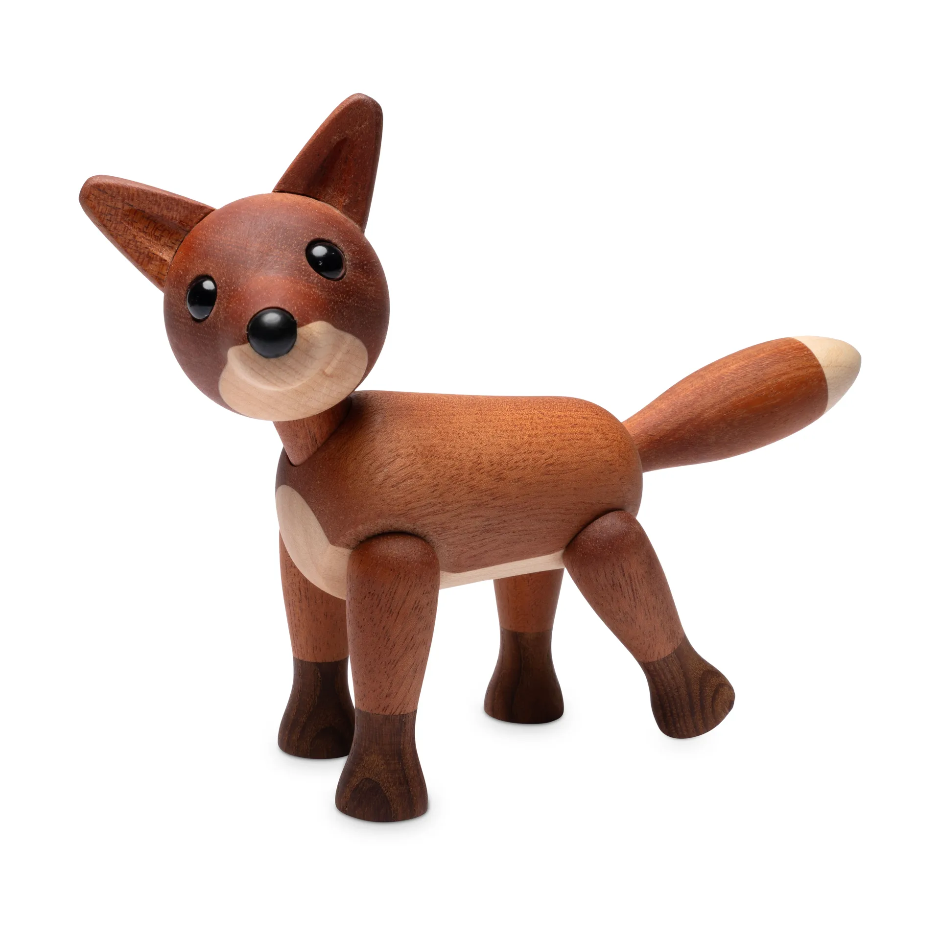 Foxy Fuchs Dekoration 12 cm, Mahogny Spring Copenhagen