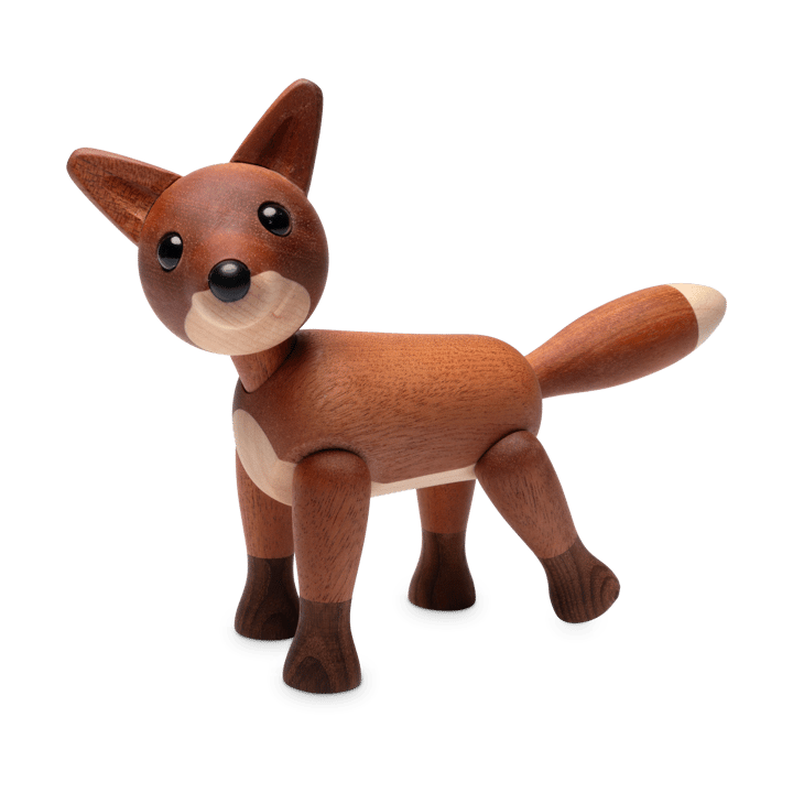 Foxy Fuchs Dekoration 12 cm, Mahogny Spring Copenhagen